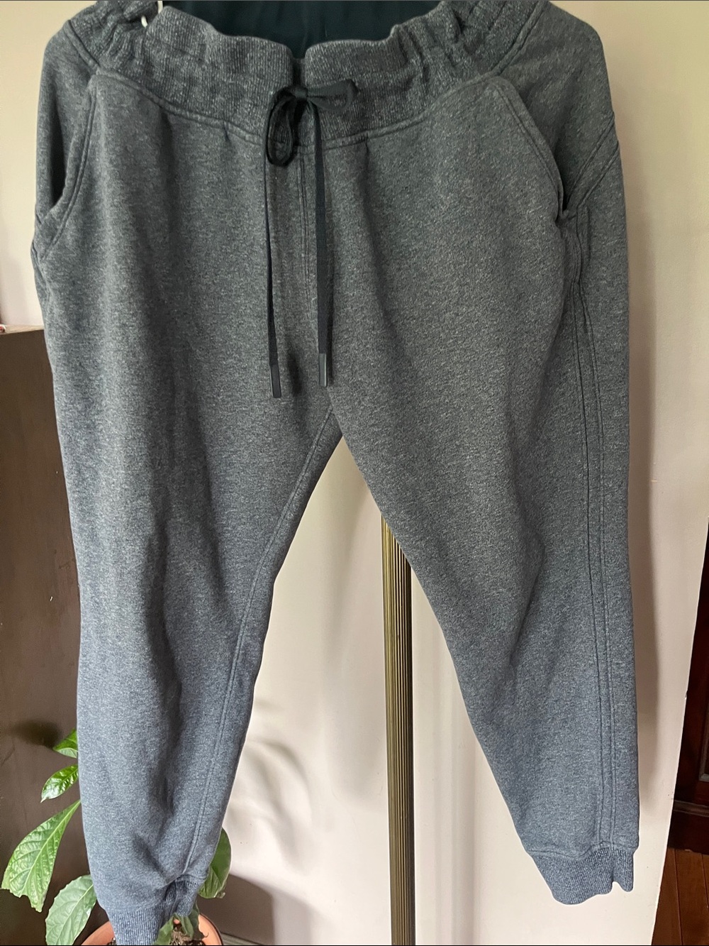 Lululemon Knit Jogger Pants Heathered Gray-new without tags